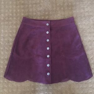 American Eagle button down skirt
